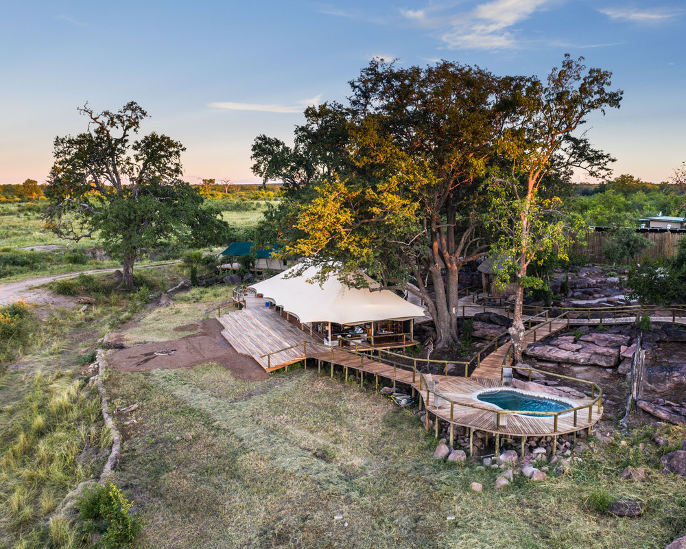 Deteema Springs Camp in Hwange National Park
